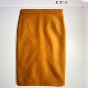 J.Crew pencil skirt in wool.